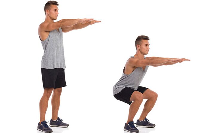 squat to increase potential