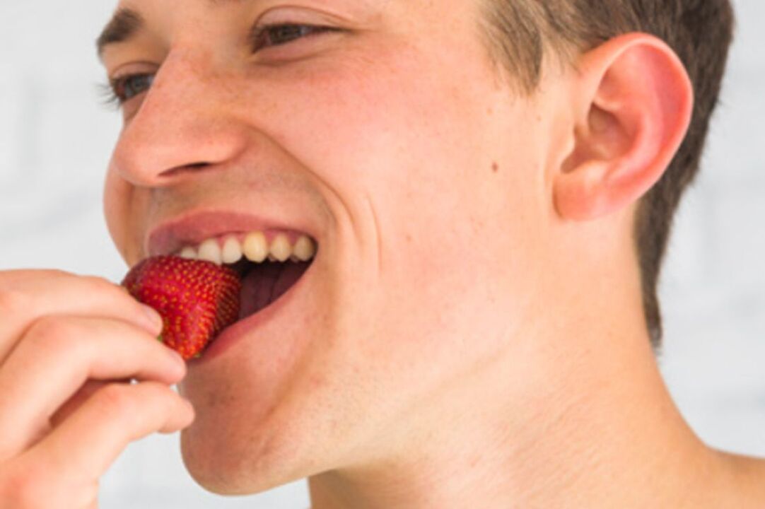 strawberry to increase potency